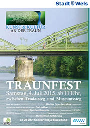 Foto: Stadt Wels - Plakat Traunfest