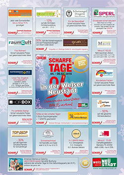 Flyer Scharfe Tage