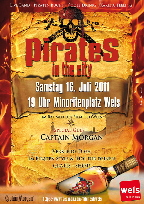 Plakat Pirates in the City