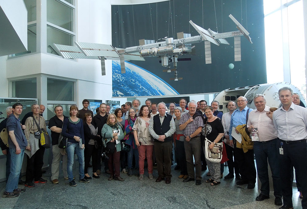 Das Welios zu Besuch im Raumfahrtzentrum DLR in Oberpfaffenhofen bei München.