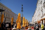 Maibaum aufgestellt