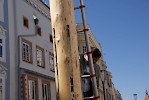 Maibaum aufgestellt