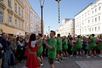 Maibaum aufgestellt