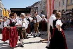 Maibaum aufgestellt