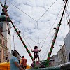 Bungee Jumping für Kinder am Stadtplatz Wels