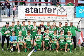 Bei den U 15 erreichte der SV-Garsten den 1. Platz.