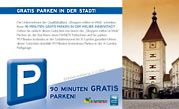 90 Minuten gratis Parken