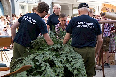 Maibaumaufstellen 2018