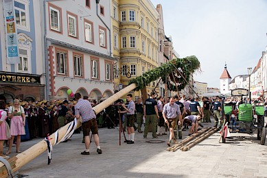 Maibaumaufstellen 2018