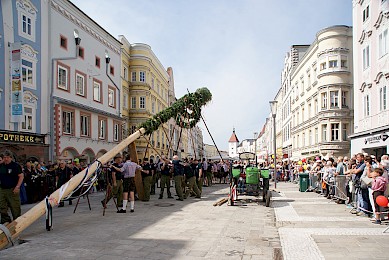 Maibaumaufstellen 2018