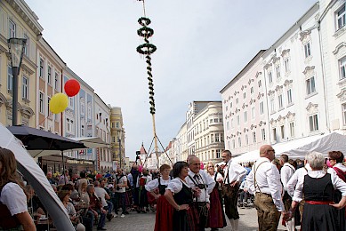 Maibaumaufstellen 2018