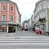 Ringstraße Wels Blick in Fuzo Schmidtgasse